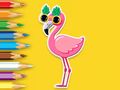 Igra Pobarvanka: Flamingo  spletu