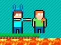 Igra Pixel boj navzgor spletu