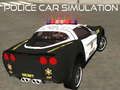 Igra Simulator policijskega avtomobila 2020  spletu