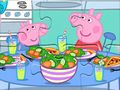 Igra Sestavljanke: peppa večerja spletu Igra Sestavljanke: peppa večerja spletu