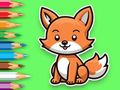 Igra Pobarvanka: Baby Fox  spletu