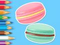 Igra Pobarvanka: Macaron  spletu