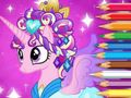 Igra Pobarvanka: Poni princesa spletu Igra Pobarvanka: Poni princesa spletu
