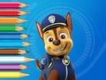 Igra Pobarvanka: Paw Patrol Chase spletu Igra Pobarvanka: Paw Patrol Chase spletu
