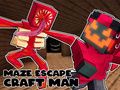 Igra Maze Escape: Craft Man spletu