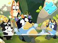 Igra Sestavljanka: Bluey Pool Spa  spletu