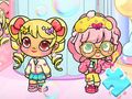 Igra Sestavljanka sestavljanke: avatar World Candy Girl spletu