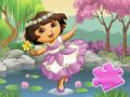 Igra Sestavljanke: Dora Lake Dance spletu