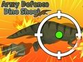 Igra Army Defense Dino Shoot  spletu