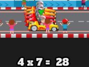 Igra Math Race Four Aritmetika  spletu