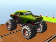 Igra Mega rampa Monster truck  spletu