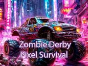 Igra Zombie derby pixel Survival spletu