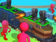 Igra Train Artillery Adventure spletu