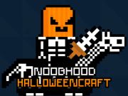 Igra Noobhood Halloweencraft spletu