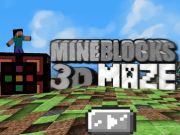 Igra MineBlocks 3D labirint  spletu