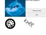 Igra Kliker za operacijo kolena  spletu