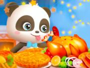 Igra Sestavljanka: Mala panda zahvalna pojedina spletu Igra Sestavljanka: Mala panda zahvalna pojedina spletu
