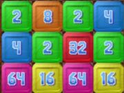Igra 2048: Leseni blok  spletu