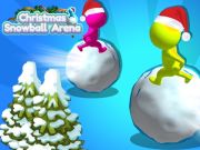 Igra Božična arena sneženih kep  spletu