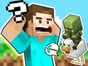 Igra Otroški kviz: Ugani Minecraft glas  spletu
