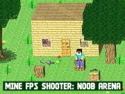 Igra Mine FPS Shooter: Noob Arena spletu