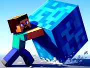 Igra MineBlocks 3D labirint  spletu