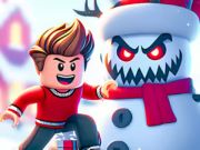 Igra Sestavljanke: roblox bitka snežne kepe spletu