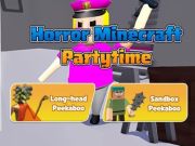 Igra Horror Minecraft Party Time  spletu