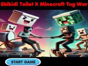 Igra SKIBIDI WC X Minecraft Tug War  spletu