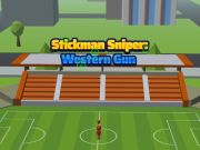 Igra Stickman Sniper Western Gun spletu