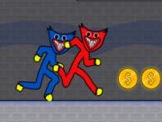 Igra Stickman Huggy Party Duo spletu