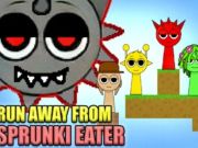 Igra Pobegnil pred Spronki Eater  spletu