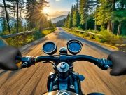 Igra Motociklistični dirkač: cestna groza  spletu