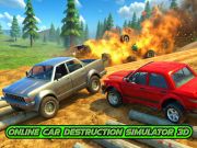 Igra Spletni simulator uničenja avtomobila 3D  spletu
