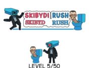 Igra Skibydi Rush  spletu
