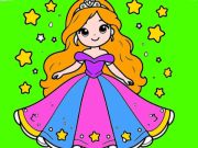 Igra Nazaj na šolsko barvno knjigo princese  spletu
