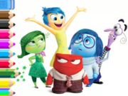 Igra Knjiga za barvanje: Inside Out  spletu