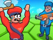 Igra Ploščica Hex World: Rdeča proti modri  spletu