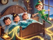 Igra Poiščite razlike: Peter Pan  spletu