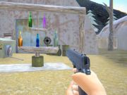 Igra Strelec steklenic 3D  spletu