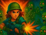 Igra Avtomobilska obramba Zombie  spletu