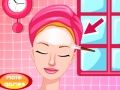 Igra Preobrazba obraza princesa Barbie  spletu