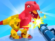 Igra Dinozaver: Skrij in streljaj spletu