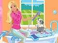 Igra Barbie Pet Washing  spletu