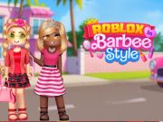 Igra ROBLOX v slogu Barbie spletu