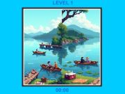 Igra Pixel Slide-Head spletu