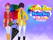 Igra Super Girls: moje obleke za deževen dan spletu
