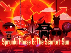 Igra Sprunki Phase 6: The Scarlet Sun spletu