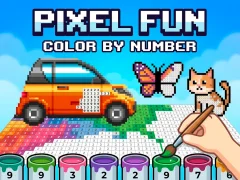 Igra Pixel Fun Color By Number spletu