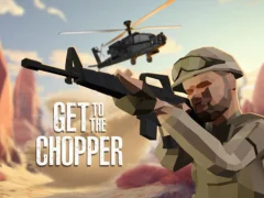 Igra Get To The Chopper spletu